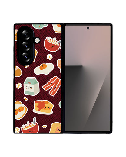 Android Flip / Fold Leather Grip - English Breakfast