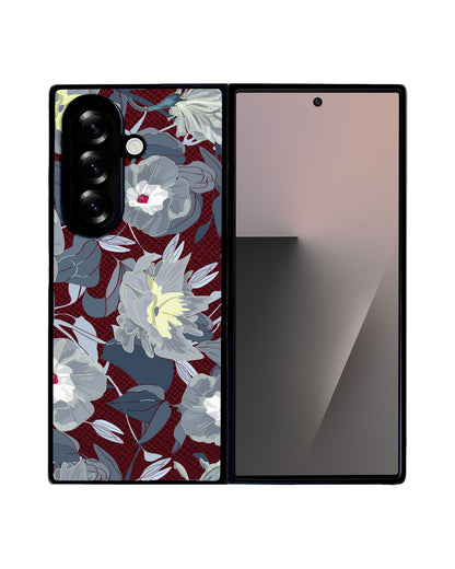 Android Flip / Fold Leather Grip - September Morning Glory