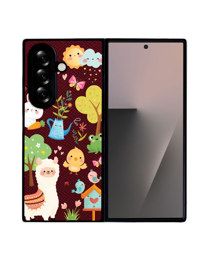 Android Flip / Fold Leather Grip - Spring