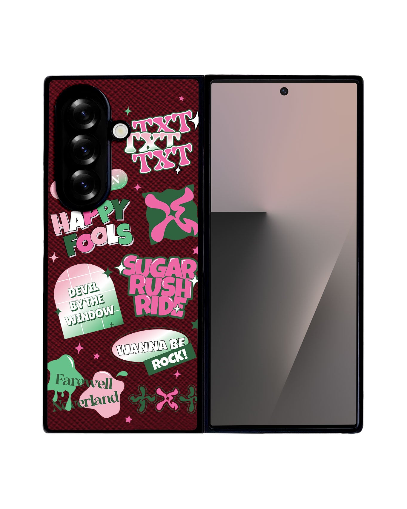 Android Flip / Fold Leather Grip - TXT Temtation