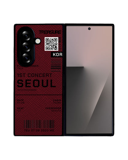 Android Flip / Fold Leather Grip - Treasure 1st Concert