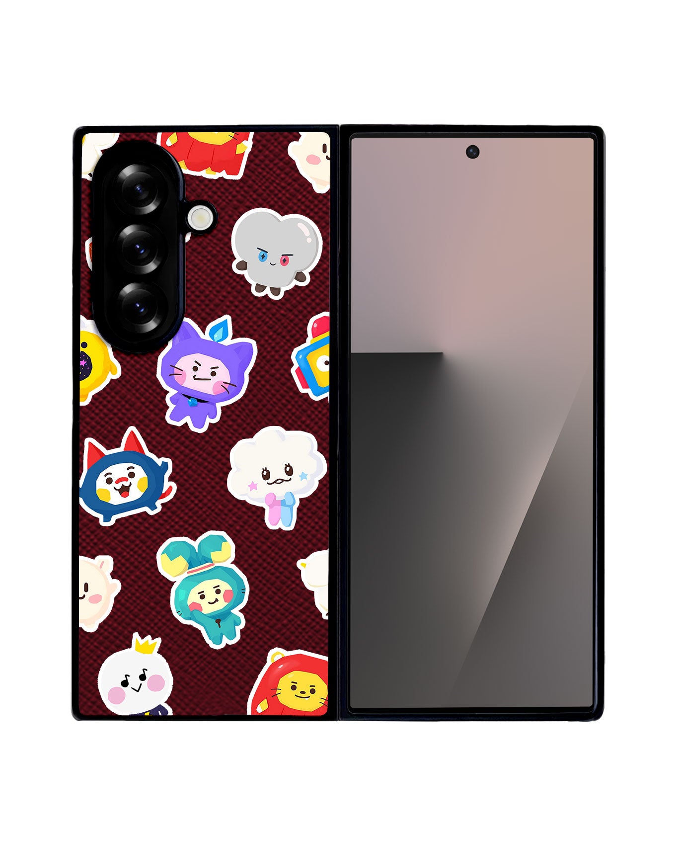 Android Flip / Fold Leather Grip - Treasure Truz