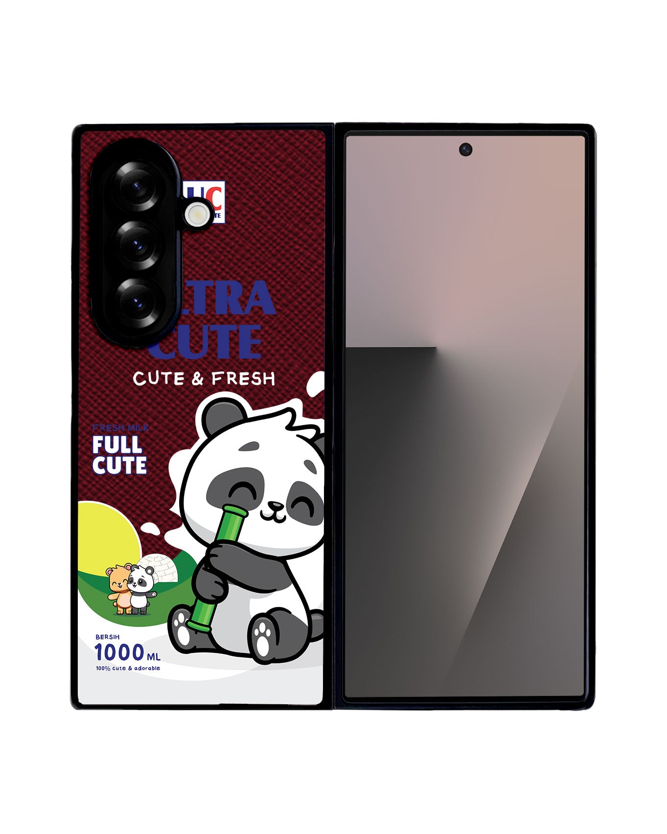 Android Flip / Fold Leather Grip - Ultracute