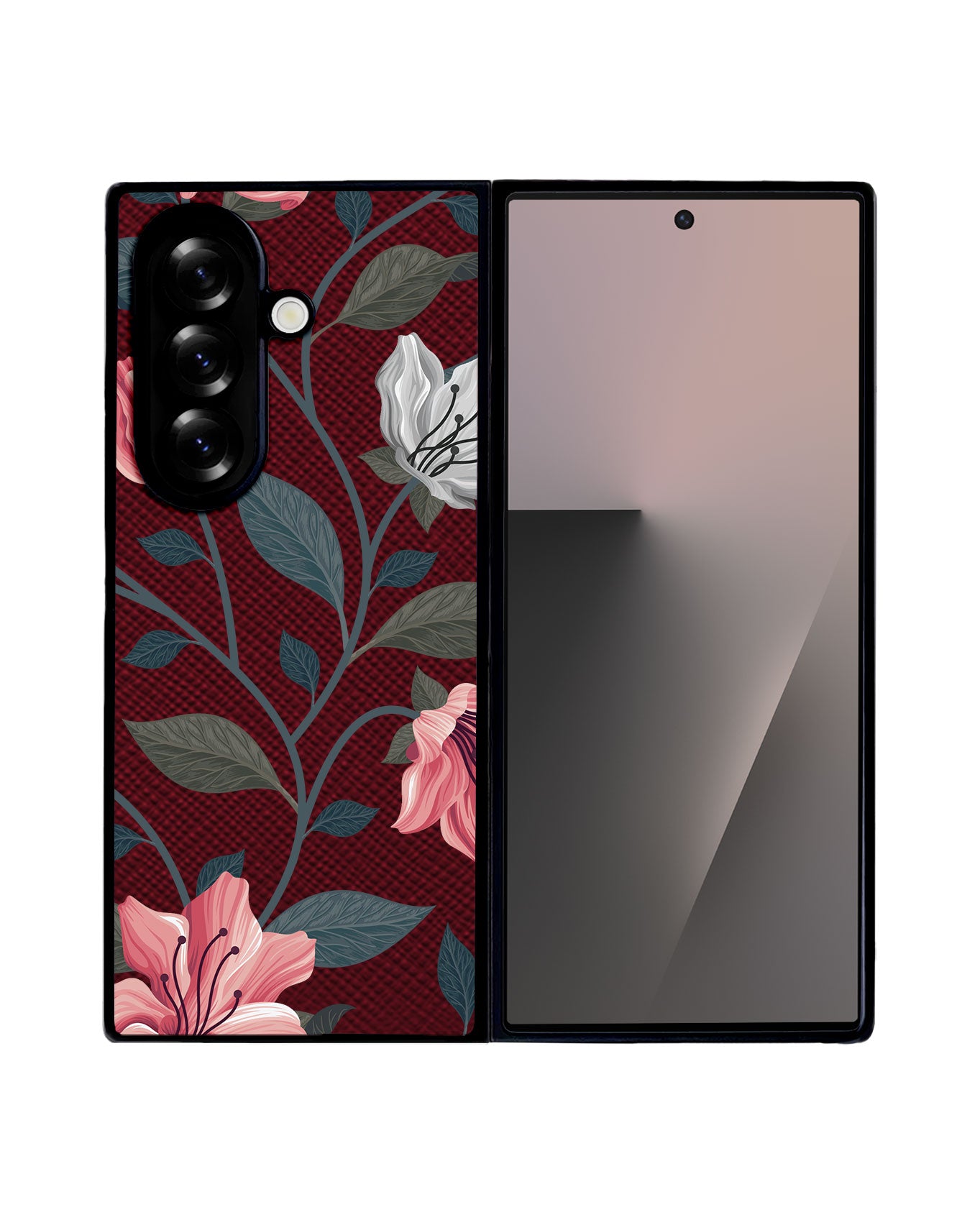 Android Flip / Fold Leather Grip - Valerie