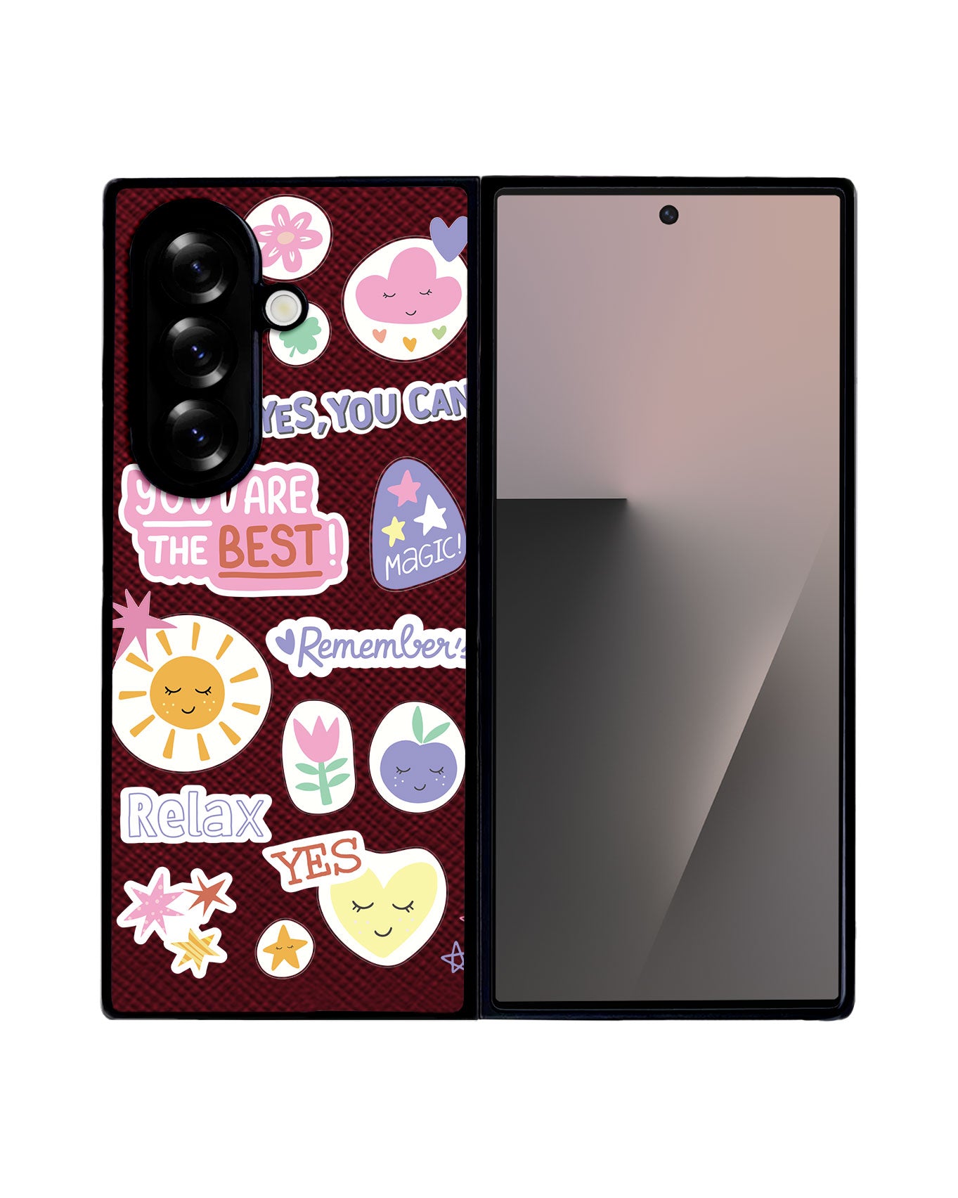 Android Flip / Fold Leather Grip - You are the Best 2.0