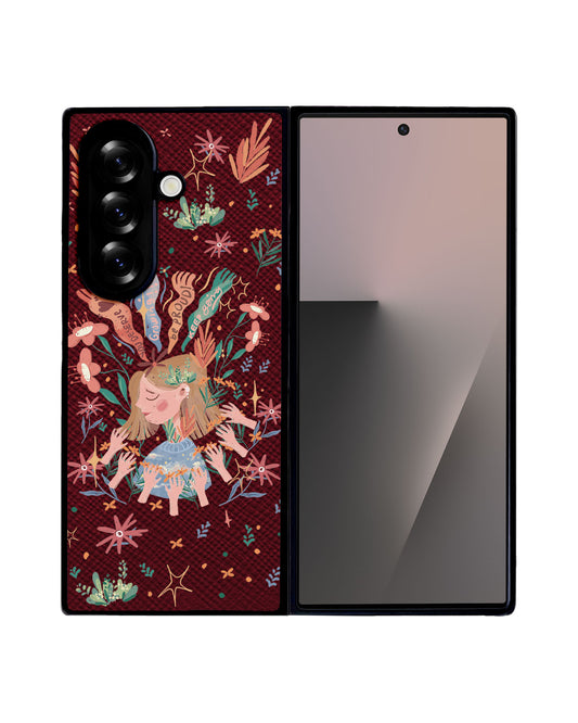 Android Flip / Fold Leather Grip - You Deserve Love