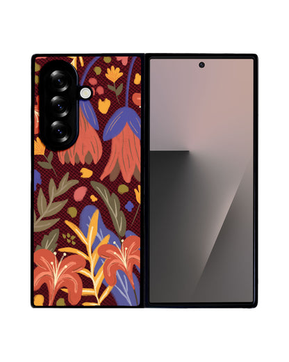 Android Flip / Fold Leather Grip - Nature Lovers