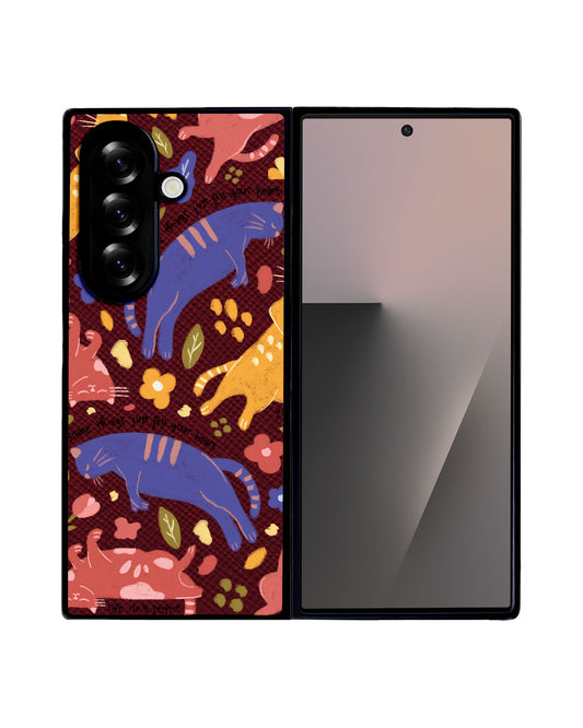 Android Flip / Fold Leather Grip - Pet Lovers