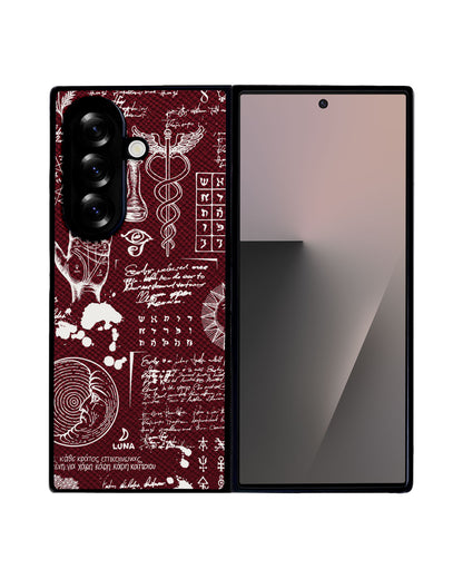 Android Flip / Fold Leather Grip - Alchemy