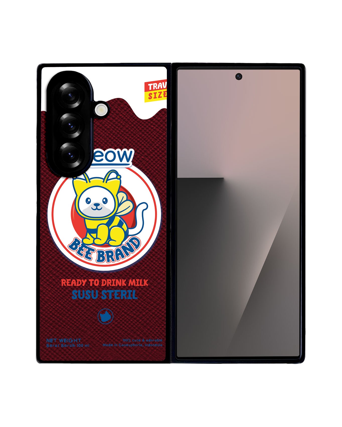 Android Flip / Fold Leather Grip - Bee Brand