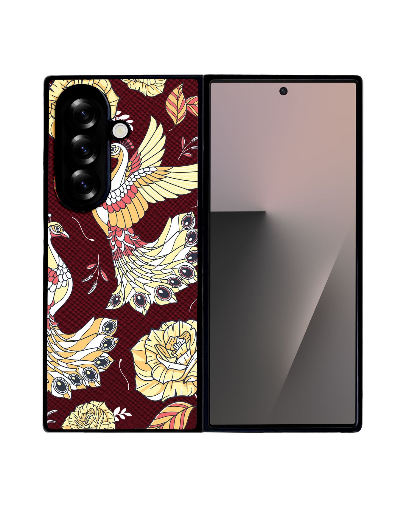 Android Flip / Fold Leather Grip - Bird of Paradise 5.0