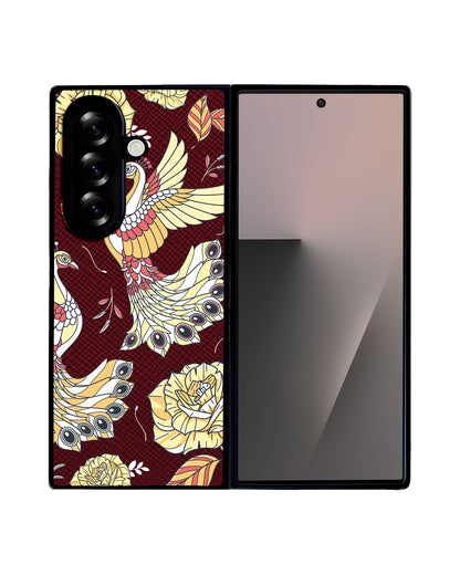 Android Flip / Fold Leather Grip - Bird of Paradise 5.0