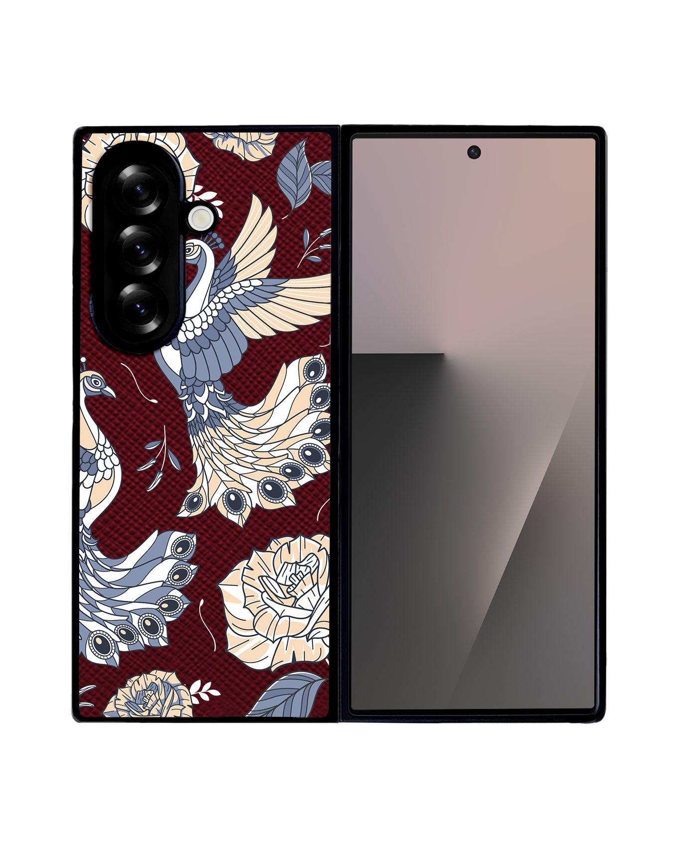Android Flip / Fold Leather Grip - Bird of Paradise 6.0