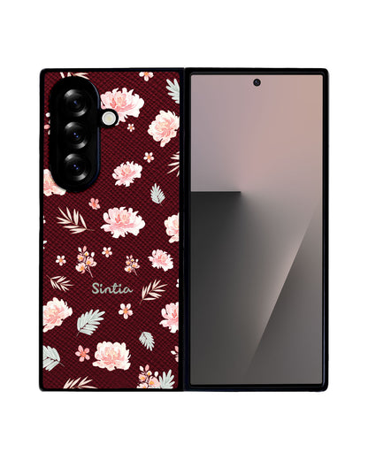 Android Flip / Fold Leather Grip - Botanical Garden 4.0