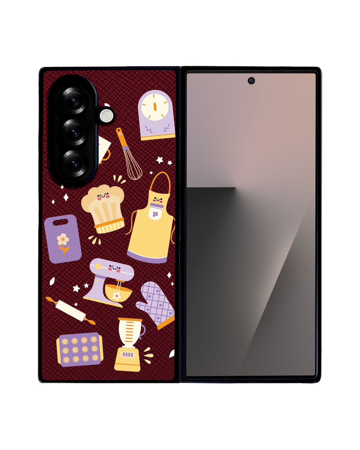 Android Flip / Fold Leather Grip - Chef or Baker