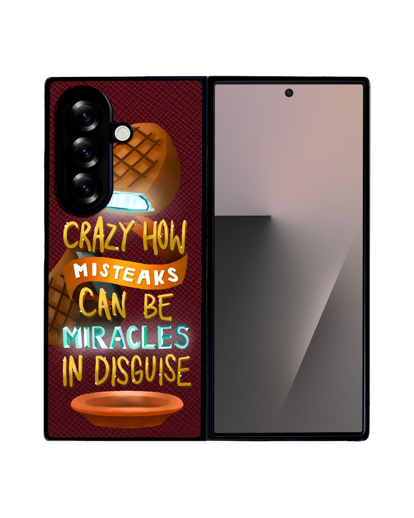 Android Flip / Fold Leather Grip - From Misteaks to Miracles