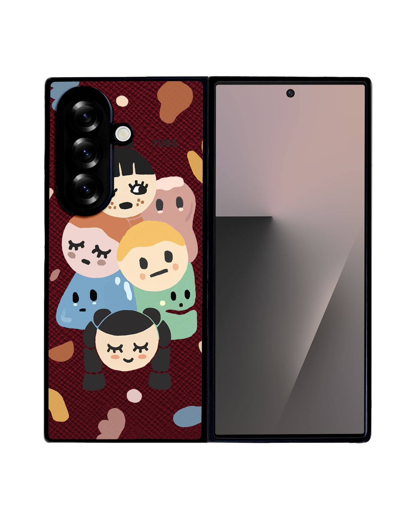 Android Flip / Fold Leather Grip - Doodle 1.0