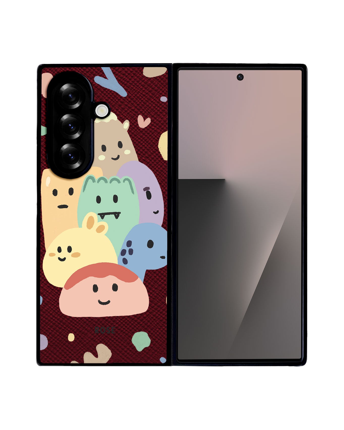 Android Flip / Fold Leather Grip - Doodle 2.0