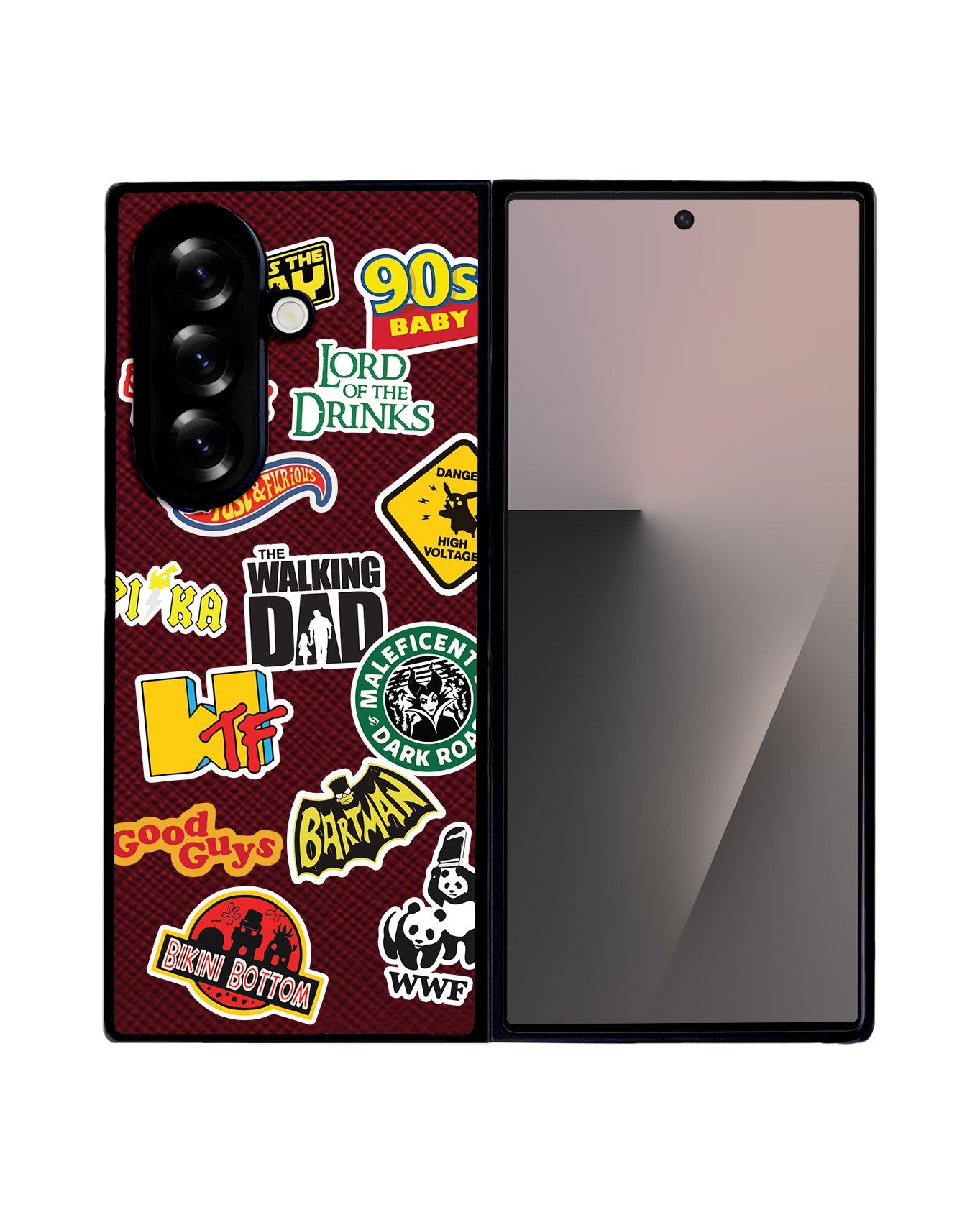 Android Flip / Fold Leather Grip - Film Parody