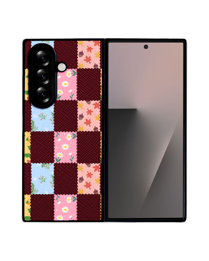 Android Flip / Fold Leather Grip - Four Seasons Stamps