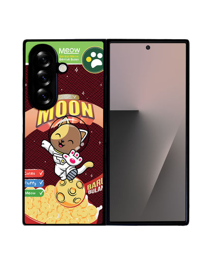 Android Flip / Fold Leather Grip - Honey Moon