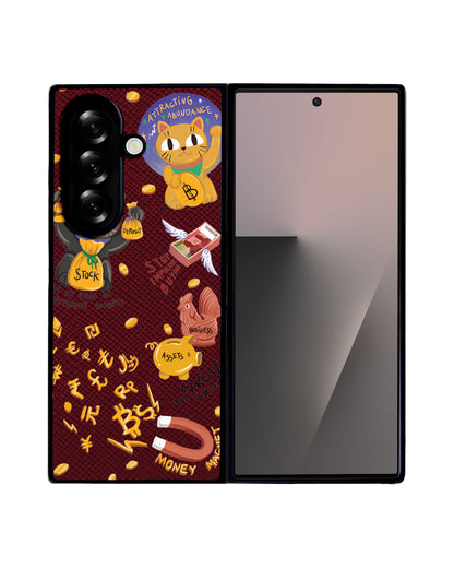 Android Flip / Fold Leather Grip - I Am... Money Magnet!!!