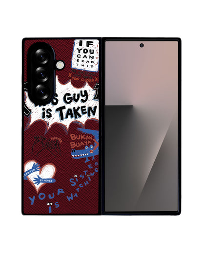 Android Flip / Fold Leather Grip - Pelakor Proof (For Him)