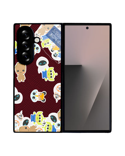 Android Flip / Fold Leather Grip - Buddy Space