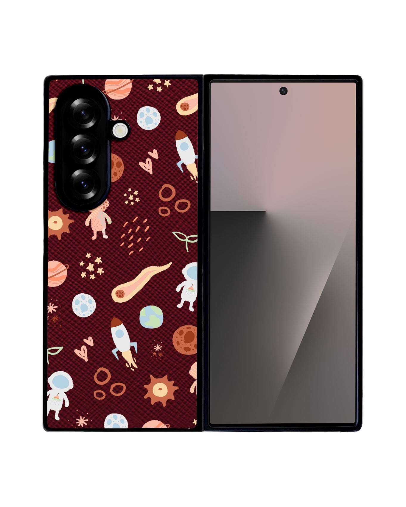 Android Flip / Fold Leather Grip - Need My Space