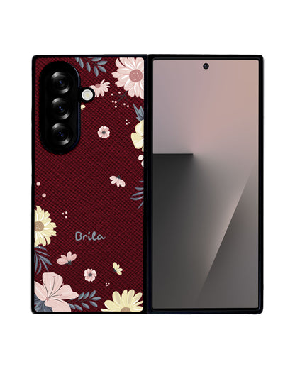 Android Flip / Fold Leather Grip - Margaret