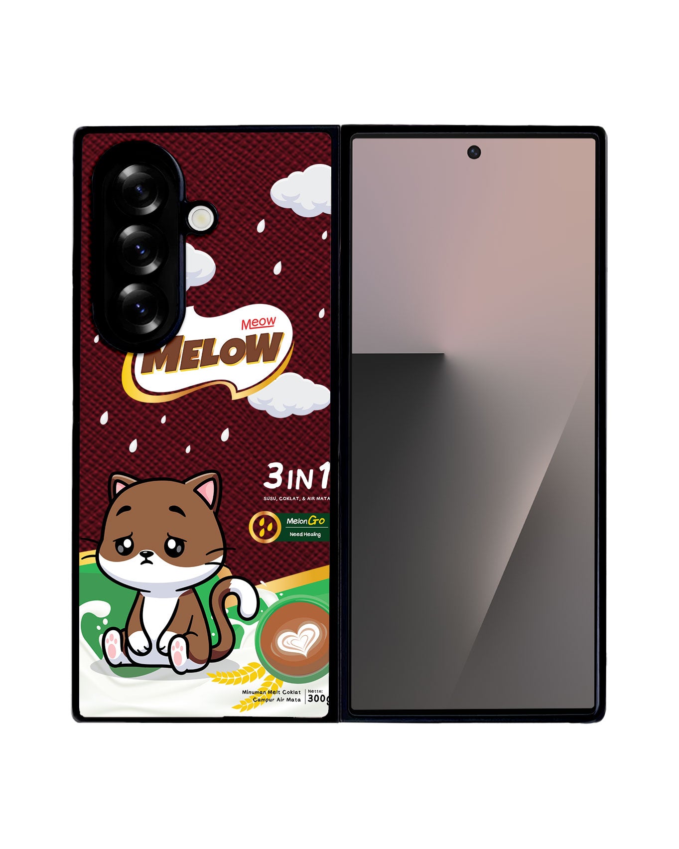 Android Flip / Fold Leather Grip - Melow