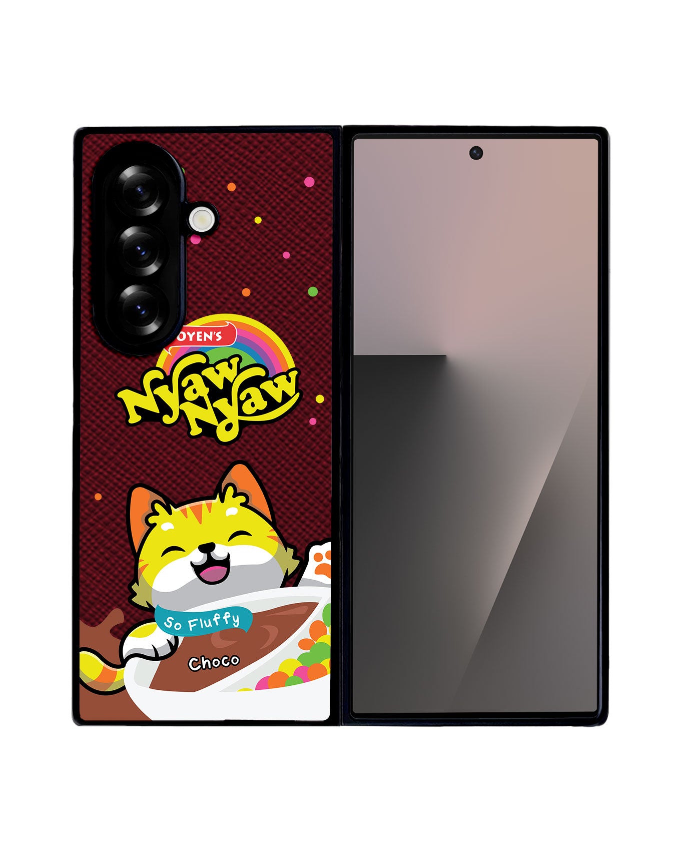 Android Flip / Fold Leather Grip - Nyaw Nyaw