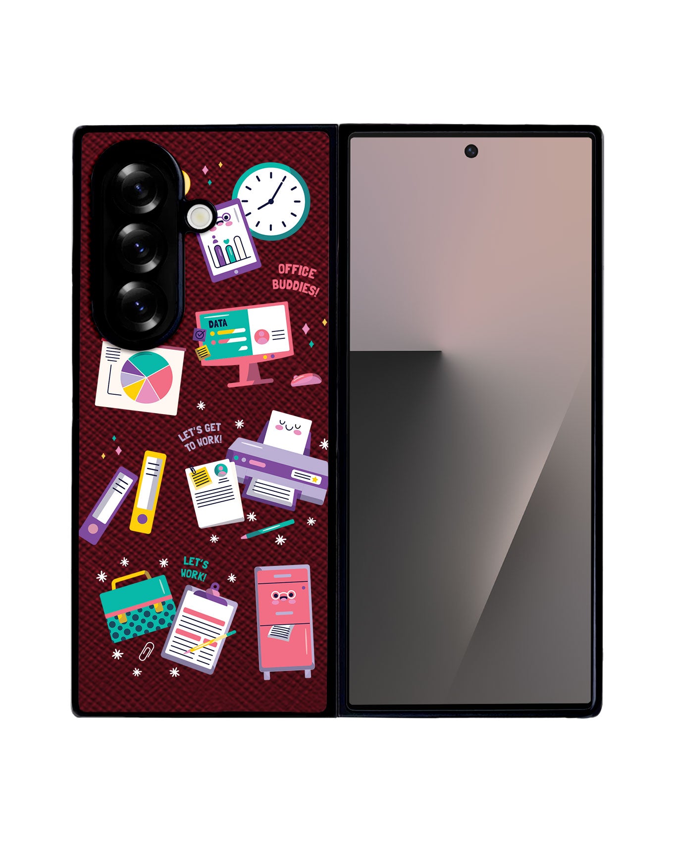 Android Flip / Fold Leather Grip - Officer