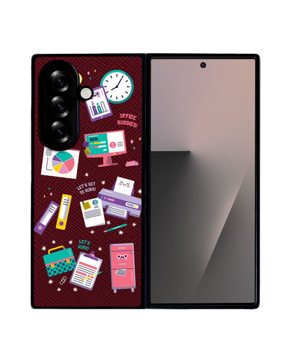 Android Flip / Fold Leather Grip - Officer