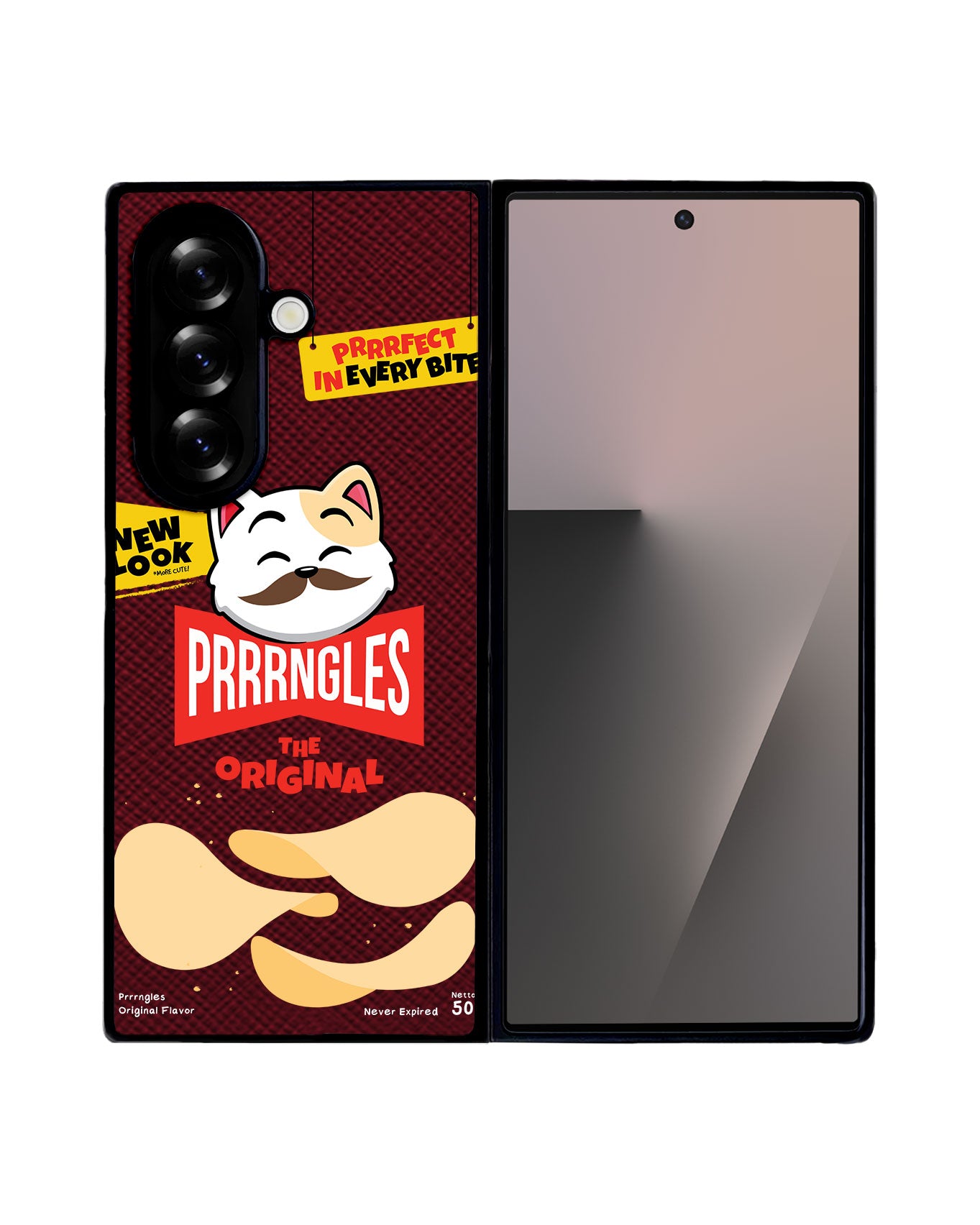 Android Flip / Fold Leather Grip - Prrrngles