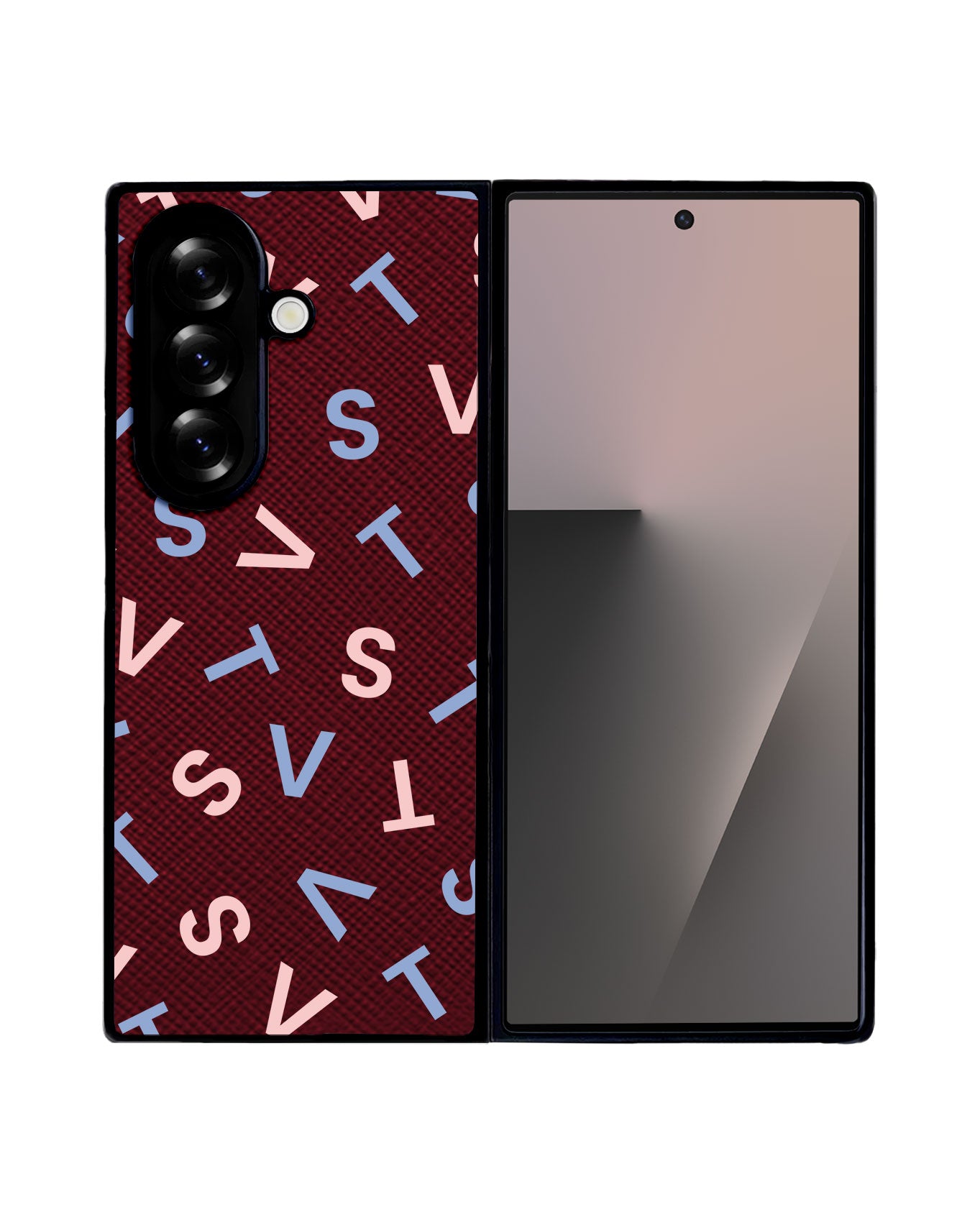 Android Flip / Fold Leather Grip - Seventeen Monogram