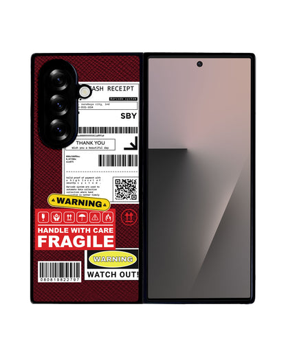 Android Flip / Fold Leather Grip - Shipping Label