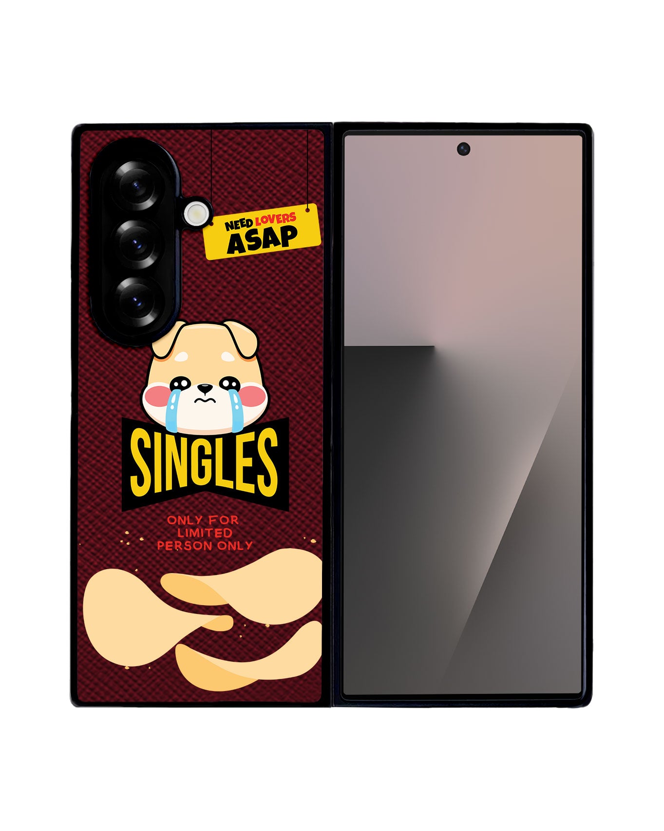 Android Flip / Fold Leather Grip - Singles