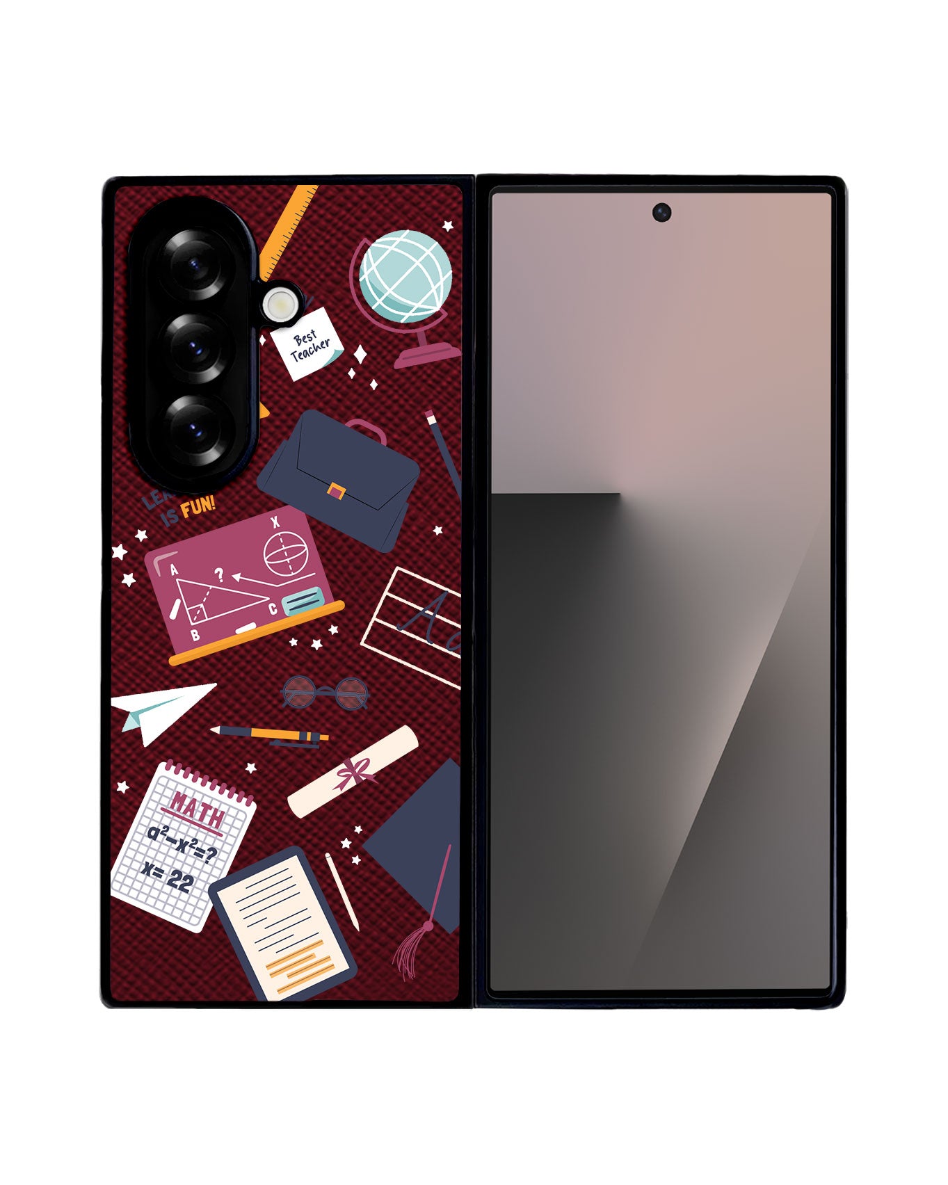 Android Flip / Fold Leather Grip - Teacher