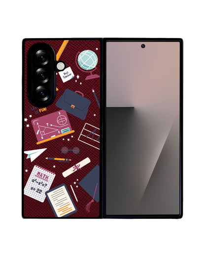 Android Flip / Fold Leather Grip - Teacher