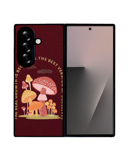 Android Flip / Fold Leather Grip - The Real Growth