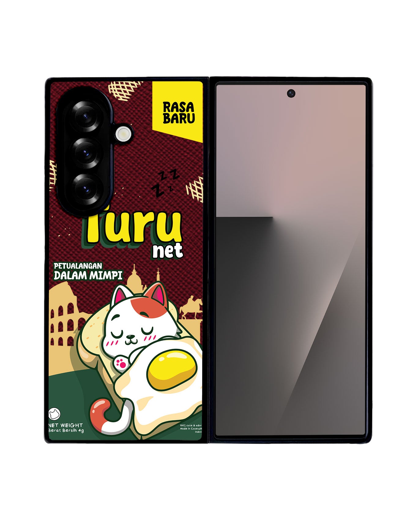 Android Flip / Fold Leather Grip - Turu