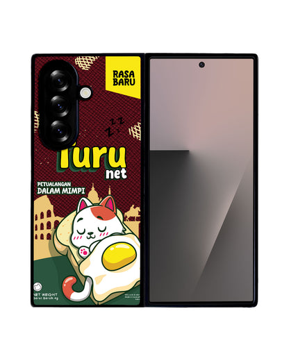 Android Flip / Fold Leather Grip - Turu