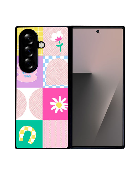 Android Flip / Fold Leather Grip - Aesthetic Mirror 2.0