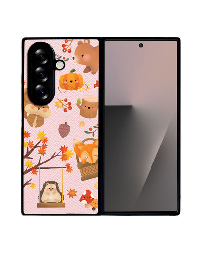 Android Flip / Fold Leather Grip - Autumn