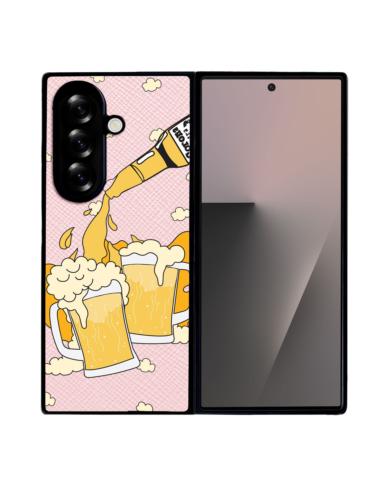 Android Flip / Fold Leather Grip - Corona