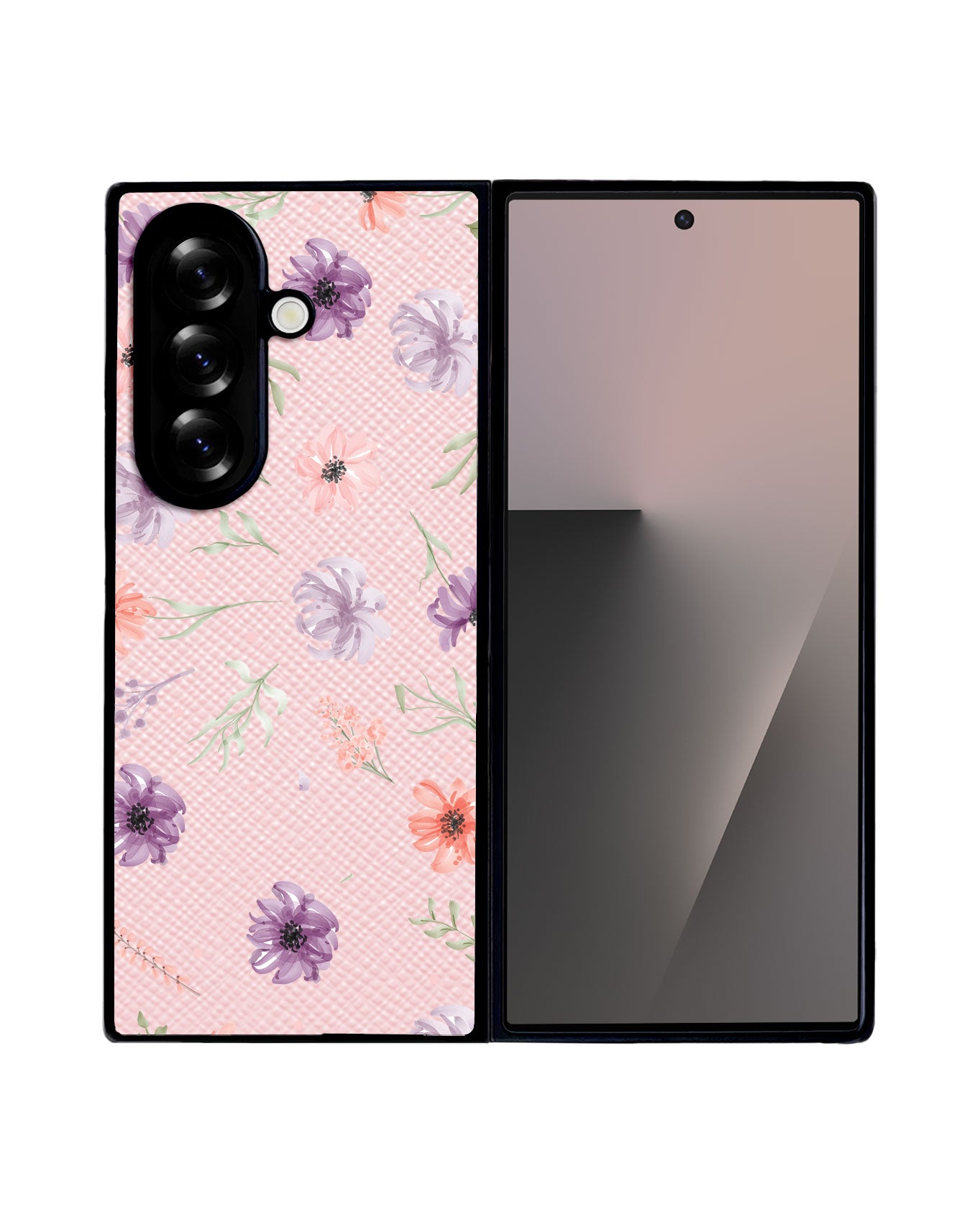 Android Flip / Fold Leather Grip - Botanical Garden 3.0