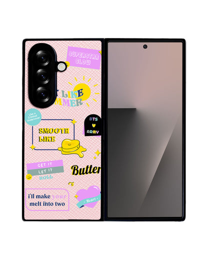 Android Flip / Fold Leather Grip - Butter Starter Pack