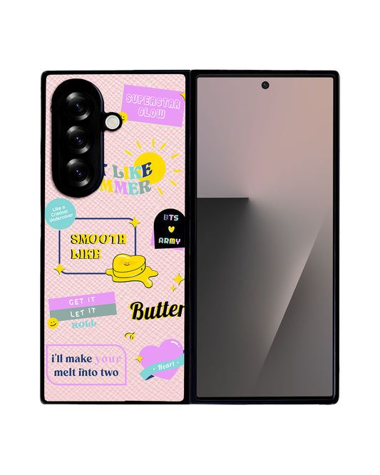 Android Flip / Fold Leather Grip - Butter Starter Pack
