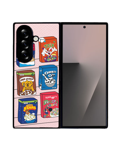 Android Flip / Fold Leather Grip - Cereal Boxes 1.0